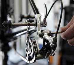 購入後も自転車ライフをサポートします。